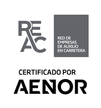 Sello Certificado de AENOR REAC